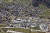 Luftaufnahme Kanton Bern/Frutigen/Bahnhof Frutigen - Foto Frutigen Bahnhof  3163